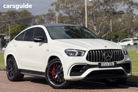 White 2021 Mercedes-Benz GLE63 Coupe S 4Matic+ (Hybrid)