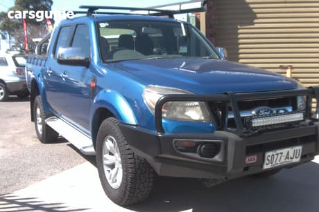 Blue 2010 Ford Ranger Dual Cab Pick-up Xlt (4X4)