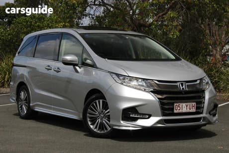 Silver 2019 Honda Odyssey Wagon Vti-L