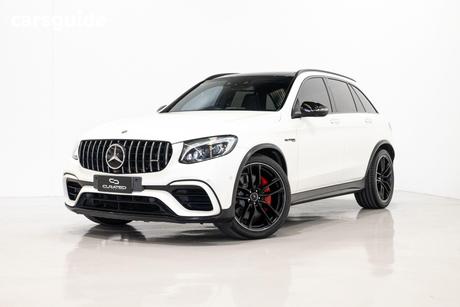 White 2018 Mercedes-Benz GLC-Class SUV 63 S 253 MY18