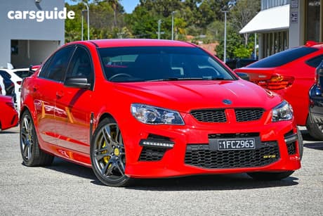 Red 2014 HSV GTS Sedan