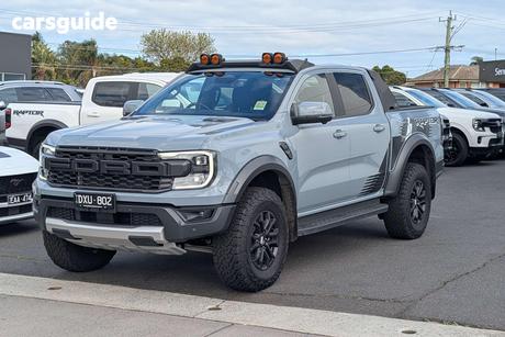 Grey 2025 Ford Ranger Double Cab Pick Up Raptor 3.0 (4X4)
