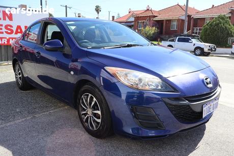 Blue 2010 Mazda 3 Sedan Neo