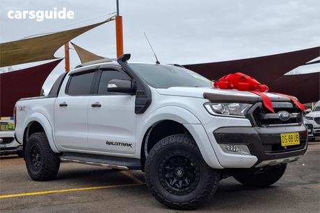 White 2017 Ford Ranger Dual Cab Pick-up Wildtrak 3.2 (4X4)