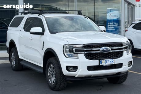 White 2023 Ford Ranger Double Cab Pick Up Xlt 2.0 (4X4)