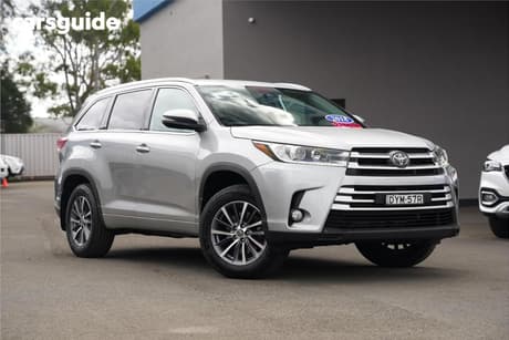 Silver 2018 Toyota Kluger Wagon Gxl (4X2)