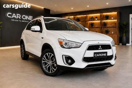 White 2015 Mitsubishi ASX Wagon Ls (4Wd)