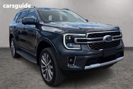 Grey 2025 Ford Everest Wagon Platinum (4Wd)