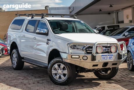 White 2020 Ford Ranger Double Cab Pick Up Xlt 3.2 (4X4)