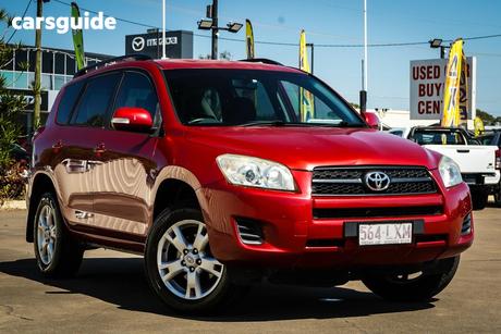 Red 2009 Toyota RAV4 Wagon Edge (4X4)