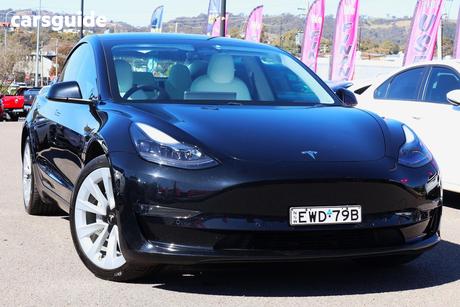 Black 2022 Tesla Model 3 Sedan Long Range