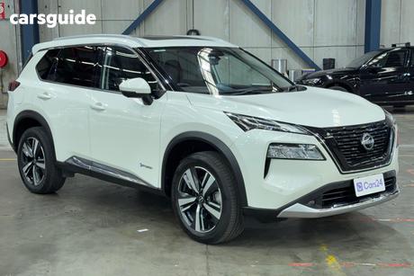 White 2023 Nissan X-Trail Wagon Ti (4Wd) E-Power (Hybrid)