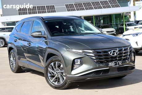 Grey 2021 Hyundai Tucson Wagon Elite (Awd)