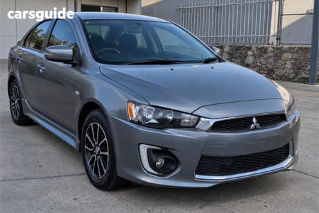 Grey 2015 Mitsubishi Lancer Sedan Es Sport