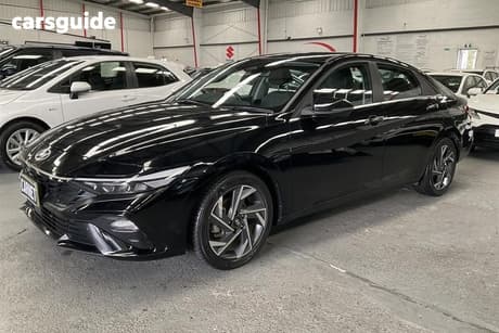 Black 2024 Hyundai I30 Sedan Elite