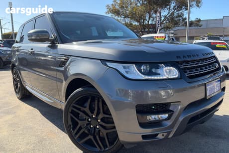 Silver 2013 Land Rover Range Rover SUV SPORT 3.0 SDV6 SE LW