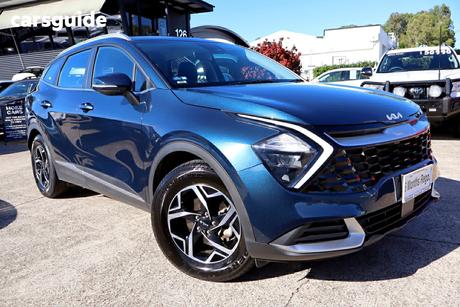 Blue 2024 Kia Sportage Wagon S (Fwd)