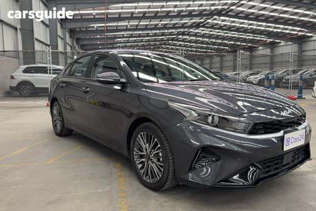 Grey 2021 Kia Cerato Sedan Sport+