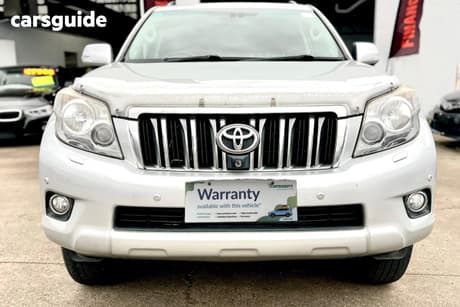 Silver 2010 Toyota Landcruiser Prado Wagon Kakadu (4X4)