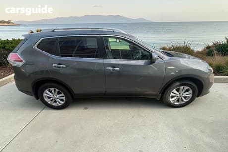 Grey 2014 Nissan X-Trail Wagon St-L (Fwd)