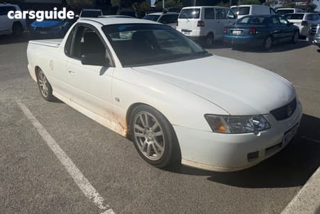 White 2004 Holden UTE Ute Tray VY II R