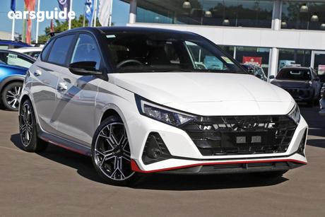 Black 2026 Hyundai I20 Hatchback N