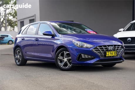 Blue 2021 Hyundai I30 Hatchback