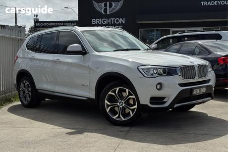 White 2015 BMW X3 Wagon Xdrive 20I