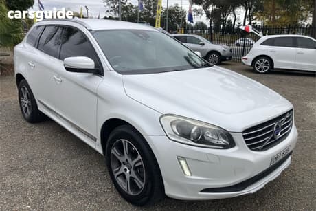 White 2014 Volvo XC60 Wagon D5 Luxury