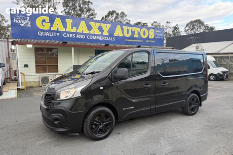 Black 2017 Renault Trafic Van Swb
