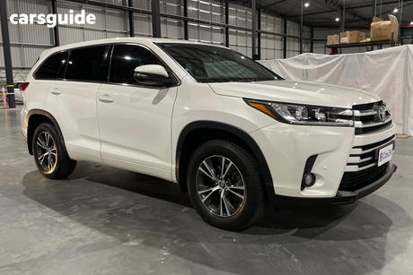 White 2017 Toyota Kluger Wagon Gx (4X2)