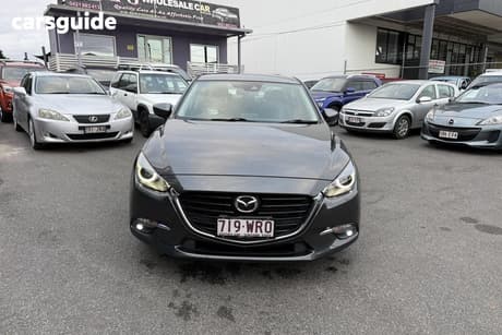Grey 2016 Mazda 3 Sedan Sp25 Gt