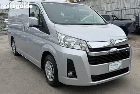 Silver 2021 Toyota HiAce Van Lwb Gl (Colours)