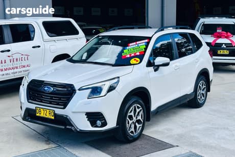 White 2022 Subaru Forester Wagon 2.5I (Awd)