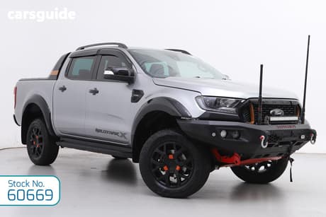 Grey 2021 Ford Ranger Double Cab Pick Up Wildtrak 2.0 (4X4)