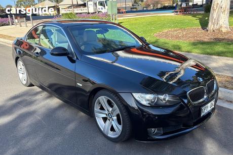 Black 2007 BMW 325I Convertible 25I