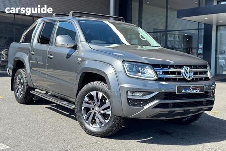 Grey 2021 Volkswagen Amarok Dual Cab Utility Tdi580 Highline 4Motion