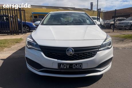 White 2017 Holden Astra Hatchback R