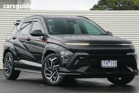 Black 2024 Hyundai Kona Wagon Premium N Line