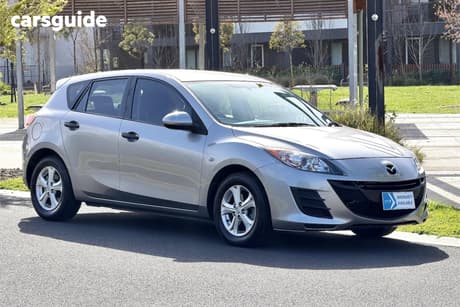 Silver 2010 Mazda 3 Hatchback Neo