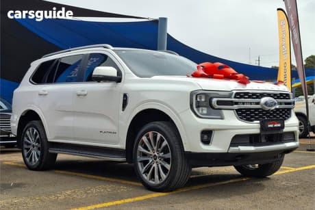 White 2024 Ford Everest Wagon Platinum (4Wd)
