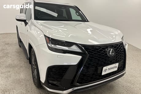 White 2025 Lexus LX600 Wagon F Sport