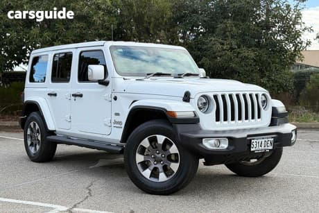 White 2021 Jeep Wrangler Unlimited Hardtop Overland (4X4)