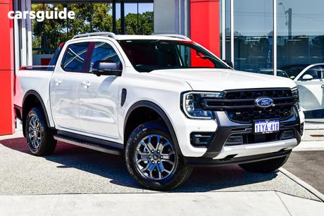 White 2026 Ford Ranger Double Cab Pick Up Wildtrak 3.0 (4X4)