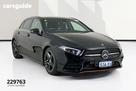 Black 2018 Mercedes-Benz A200 Hatchback