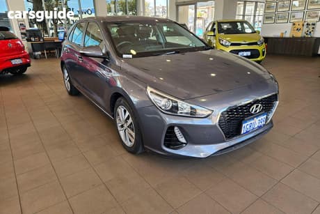 Grey 2019 Hyundai I30 Hatchback Active