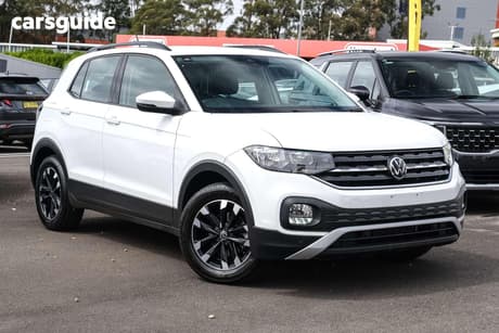 White 2021 Volkswagen T-Cross Wagon 85Tsi Life