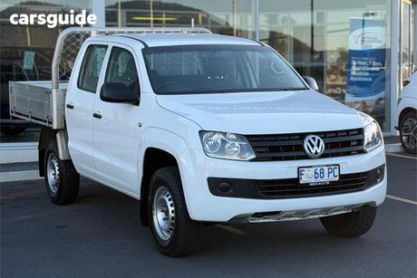 White 2016 Volkswagen Amarok Dual Cab Utility Tdi340 (4X2)
