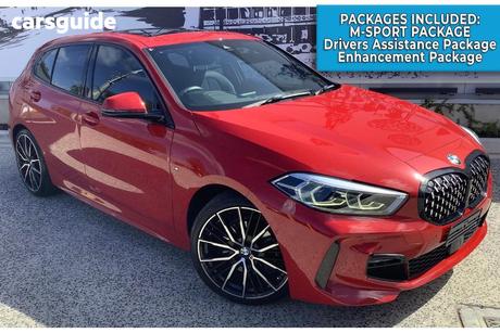 Red 2019 BMW 118I Hatchback M Sport