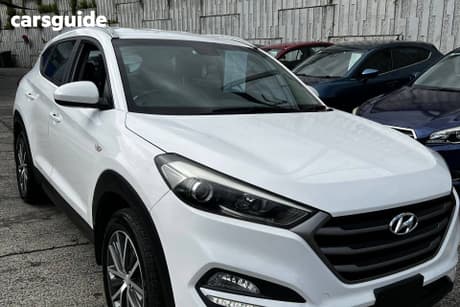 White 2015 Hyundai Tucson Wagon Active X (Fwd)